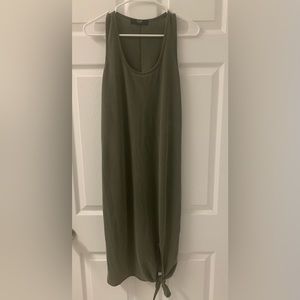 Coin 1804 Long Tank Dress with Tie at Bottom SZ Medium